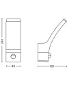 Apply LED outdoor lighting Philips Splay "000008719514417717"