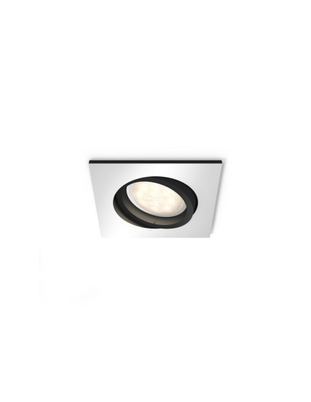 Milliskin Hue recessed S. aluminium 1x5W "000008719514338586"