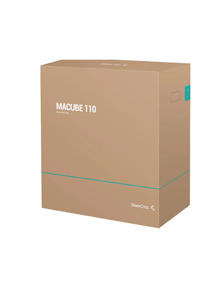 CARCASA DEEPCOOL, Middle Tower, mATX, "MACUBE 110 WH"., fara