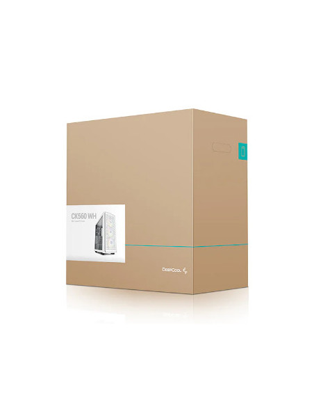 CARCASA DEEPCOOL, Middle Tower, E-ATX, "CK560 WH"., fara sursa