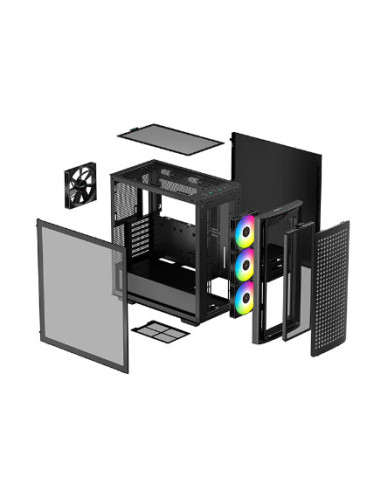CARCASA DEEPCOOL, Middle Tower, E-ATX, "CK560"., fara sursa