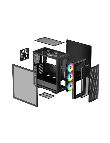 CARCASA DEEPCOOL, Middle Tower, E-ATX, "CK560"., fara sursa