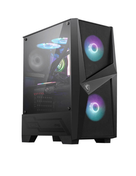 MSI MAG FORGE 100R case 2xUSB 3.0 2x120mm ARGB Fan 1x120mm