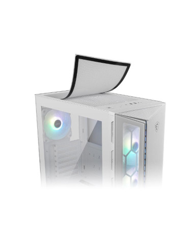 MSI MPG GUNGNIR 110R WHITE Global 2xUSB 3.0 1xType C 4x120mm