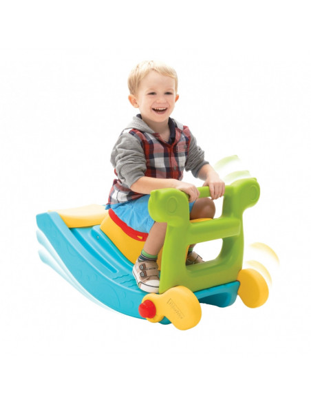 Tobogan copii Fisher 2 in 1, 81 cm,2024