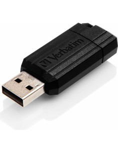 USB DRIVE 2.0 PINSTRIPE 32GB BLACK "49064",49064