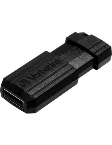USB DRIVE 2.0 PINSTRIPE 64GB BLACK "49065",49065