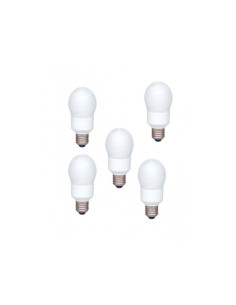 SET 5 becuri fluorescent Panasonic, soclu E27, putere 13W