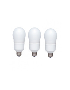 SET 3 becuri fluorescent Panasonic, soclu E27, putere 18W