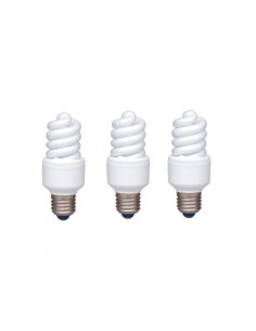 SET 3 becuri fluorescent Panasonic, soclu E27, putere 13W