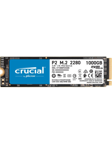 SSD M.2 2280 1TB/P2 CT1000P2SSD8 CRUCIAL,CT1000P2SSD8
