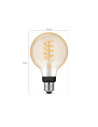 BEC smart LED Philips, soclu E27, putere 7W, forma clasic
