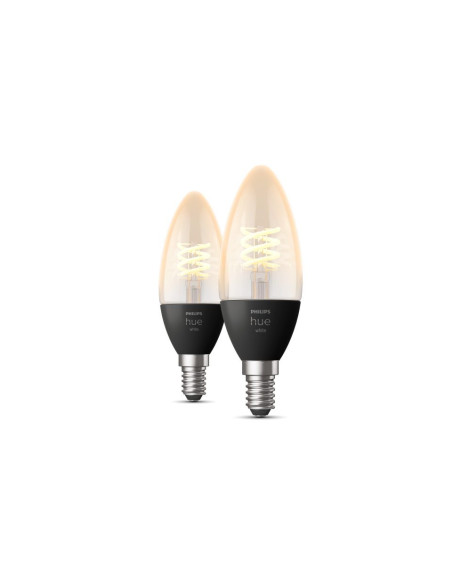 SET 2 becuri smart LED Philips, soclu GU10, putere 4.5W, forma