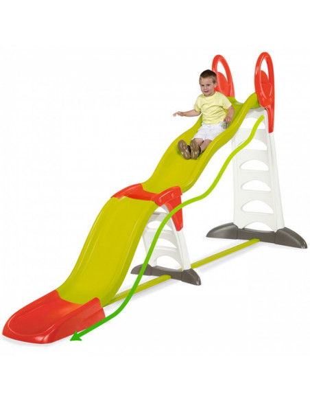 Tobogan copii Smoby 2in 1, Super Megagliss, 375 cm Tobogan copii Smoby 2in 1, Super Megagliss, 375 cm