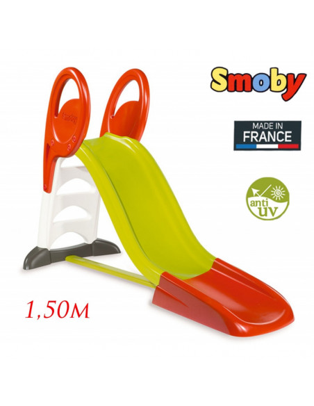 Tobogan copii Smoby 2in 1, Super Megagliss, 375 cm,310260