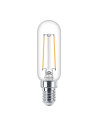 BEC LED Philips, soclu E14, putere 2.1W, forma tub, lumina alb