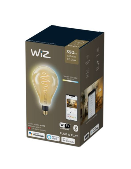 BEC smart LED Philips, soclu E27, putere 6.5W, forma clasic