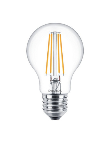 SET 3 becuri LED Philips, soclu E27, putere 7W, forma clasic