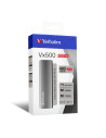 SSD. Externe Verbatim VX500 EXT SSD U3.1 G2 480, "47443"
