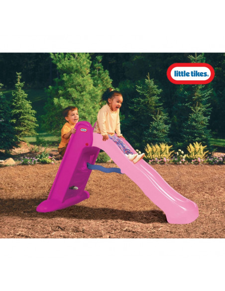 Tobogan copii Little Tikes, 150 cm, Roz,170805