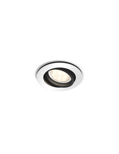SPOT incastrat smart LED Philips, soclu GU10, putere 5 W, forma