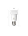 SET 3 becuri smart LED Philips, soclu E27, putere 9 W, forma