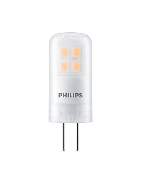BEC LED Philips, soclu G4, putere 1.8W, forma capsula, lumina