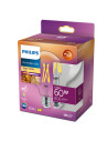 BEC LED Philips, soclu E27, putere 5.9W, forma sferic, lumina