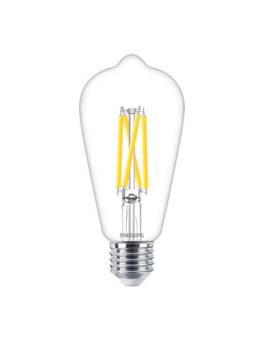 BEC LED Philips, soclu E27, putere 5.9W, forma lumanare, lumina