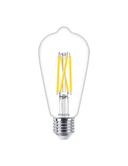 BEC LED Philips, soclu E27, putere 5.9W, forma lumanare, lumina