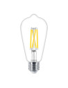 BEC LED Philips, soclu E27, putere 5.9W, forma lumanare, lumina