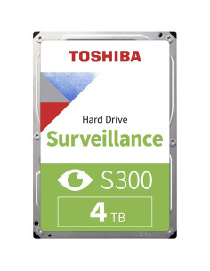 HDD TOSHIBA 4TB, S300, 5.400 rpm, buffer 128 MB, pt