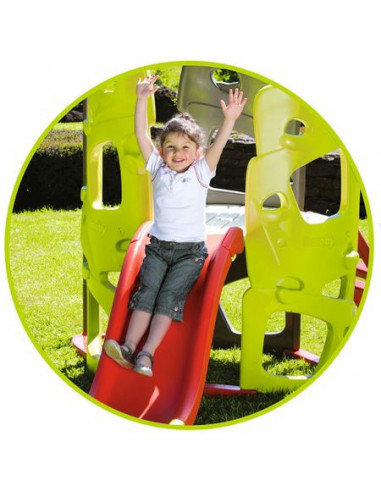 Centru de joaca Turn cu tobogan Smoby Climbing Tower,840204