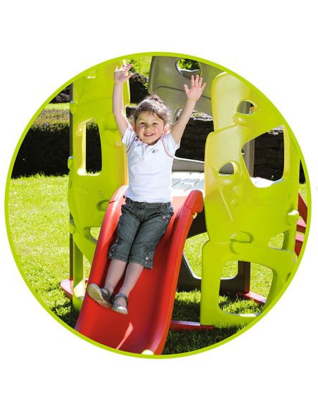 Centru de joaca Turn cu tobogan Smoby Climbing Tower,840204