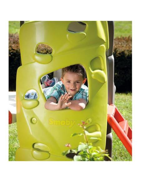 Centru de joaca Turn cu tobogan Smoby Climbing Tower,840204