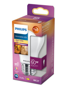 BEC LED Philips, soclu E27, putere 9 W, forma clasic, lumina