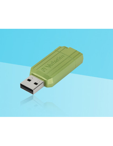 VERBATIM 49964 USB PINSTRIPE 64GB GREEN "49964" (include TV