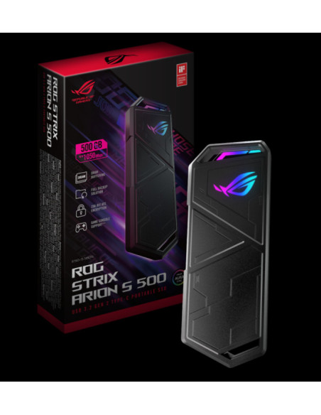 ASUS ROG Strix Arion S500 Portable SSD 500GB USB TYPE-C