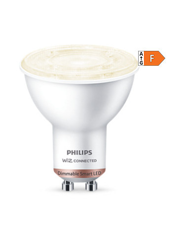 SPOT incastrat smart LED Philips, soclu GU10, putere 4.7 W