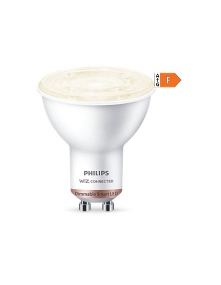 SPOT incastrat smart LED Philips, soclu GU10, putere 4.7 W