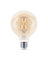 BEC smart LED Philips, soclu E27, putere 7 W, forma sferic