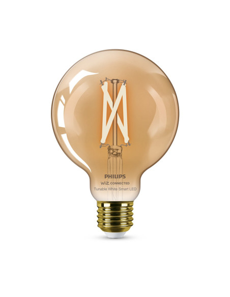 BEC smart LED Philips, soclu E27, putere 7 W, forma sferic