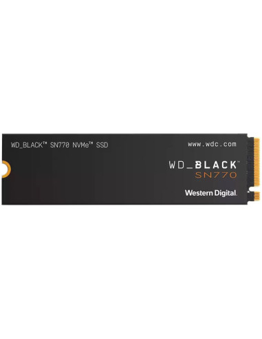 SSD M.2 2280 500GB/BLACK SN770 WDS500G3X0E WDC,WDS500G3X0E