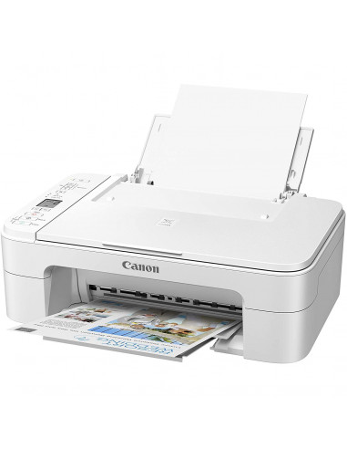 Multif. inkjet A4 Canon PIXMA TS3351 White,3771C026AA