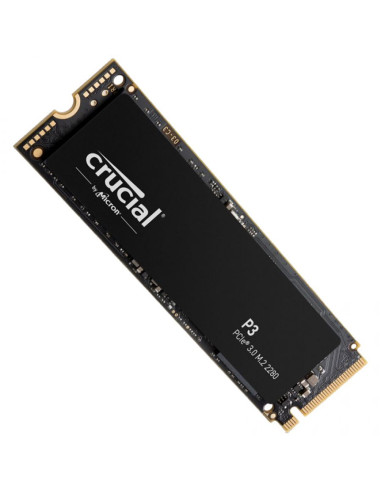 Crucial SSD P3 500GB M.2 2280 PCIE Gen3.0 3D NAND, R/W: