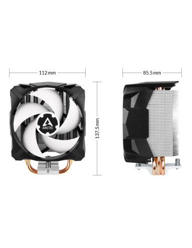 COOLER ARCTIC, skt. Intel socket, racire cu aer, vent. 92 mm