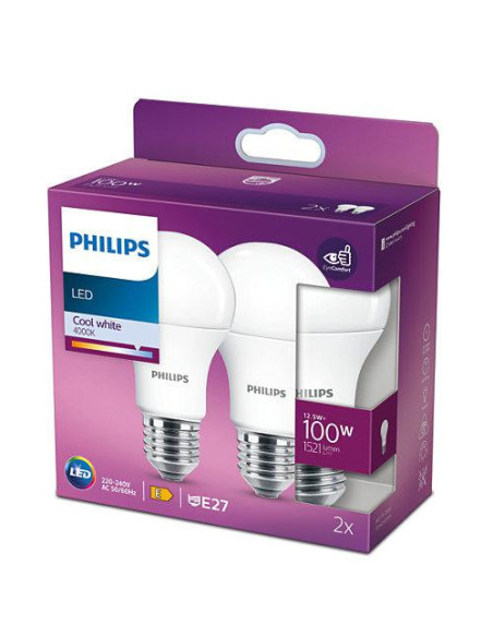 LED 100W A60 E27 CW FR ND 2SRT6, "000008718699770327" (include