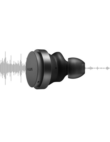 Casti audio true wireless Philips TAT8506BK/00, Negru