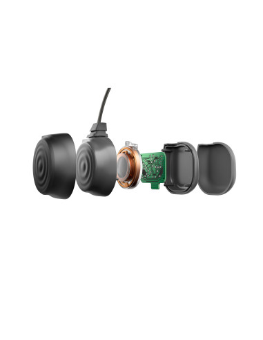 Casti audio sport in ear Philips TAA6606BK/00, Negru