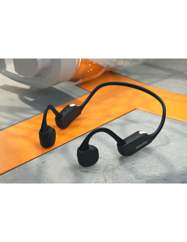 Casti audio sport in ear Philips TAA6606BK/00, Negru